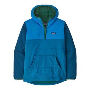 Patagonia Blue and Green Puffer Jacket